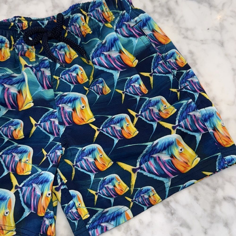 VILEBREQUIN BOYS SWIM TRUNKS 6Y - Picture 4 of 10